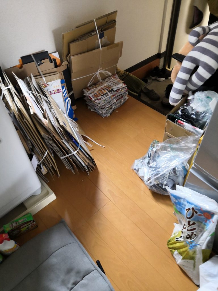 【三郷市】引っ越しに伴う不用品回収!軽トラ積み放題パックにて効率よく不用品処分できた、とご満足いただけました!