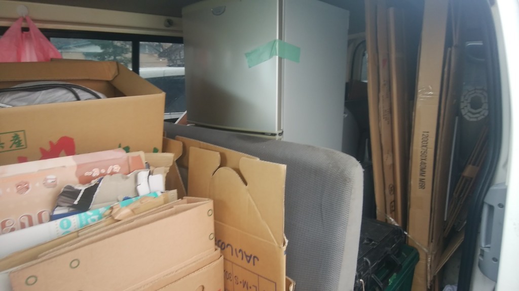 【由利本荘市】冷蔵庫やダンボールなど不用品回収のご依頼 お客様の声
