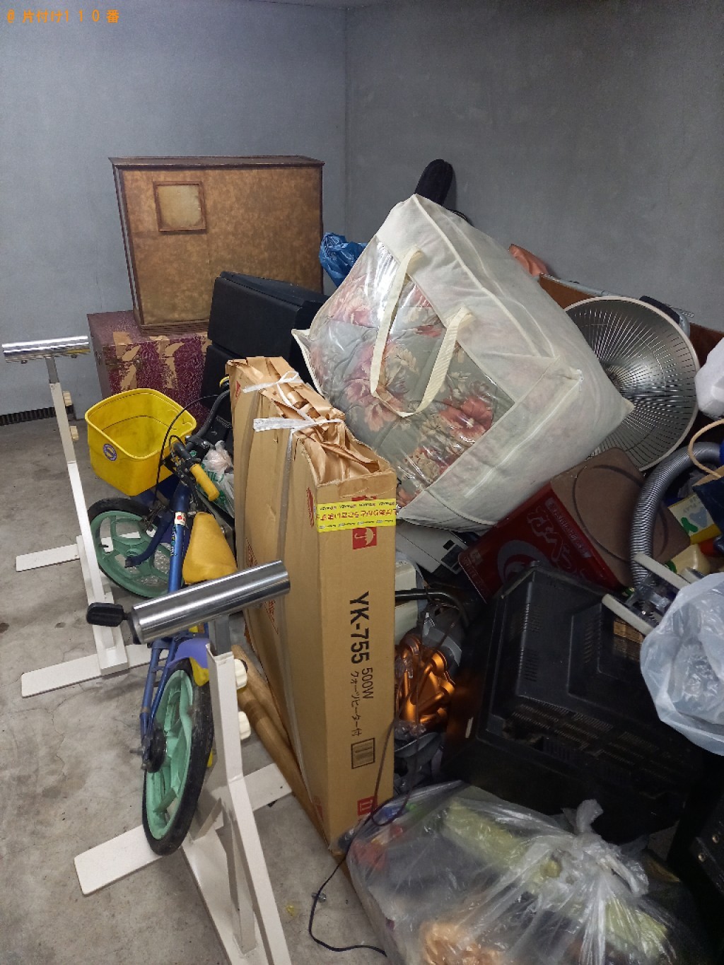 【秋田市】自転車、家具、家電、布団等の回収・処分ご依頼