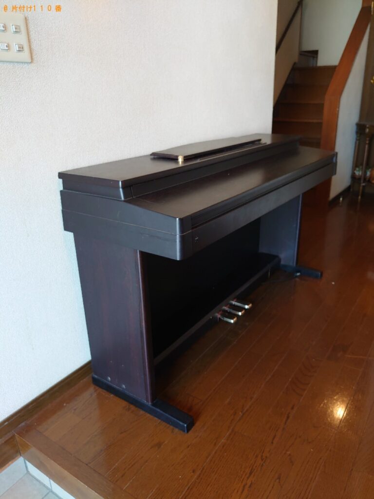 【秋田市】電子ピアノの回収・処分ご依頼　お客様の声