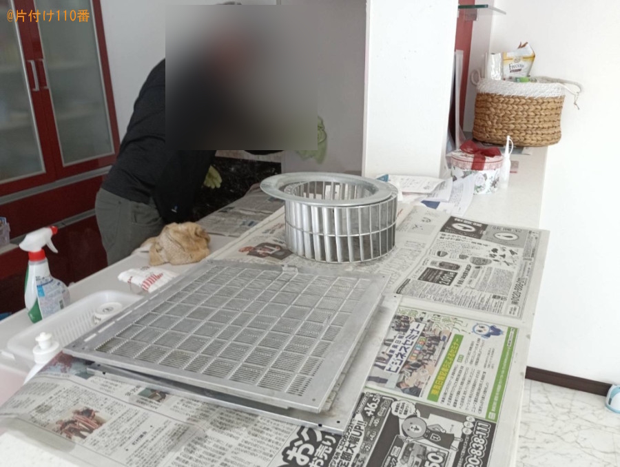 【大館市】トイレクリーニング、換気扇クリーニングご依頼